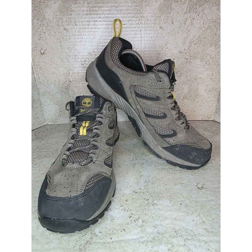 Timberland Vibram Flume Waterproof Mid Hiking Shoes Men Sz 9.5 Outdoors Active